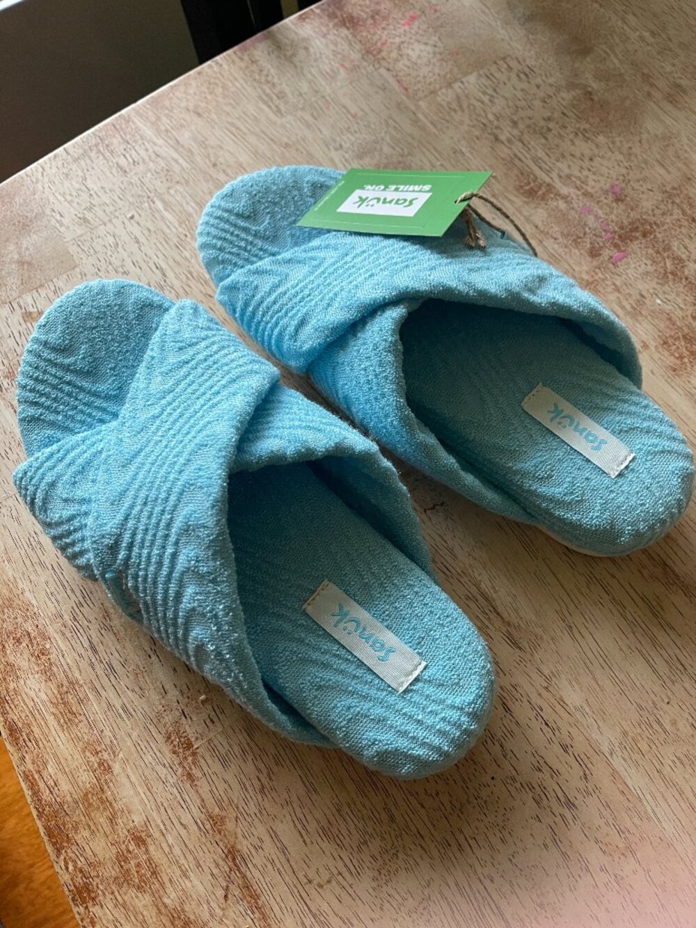 Sanuk Yoga Dreamstate Slippers — Size 9